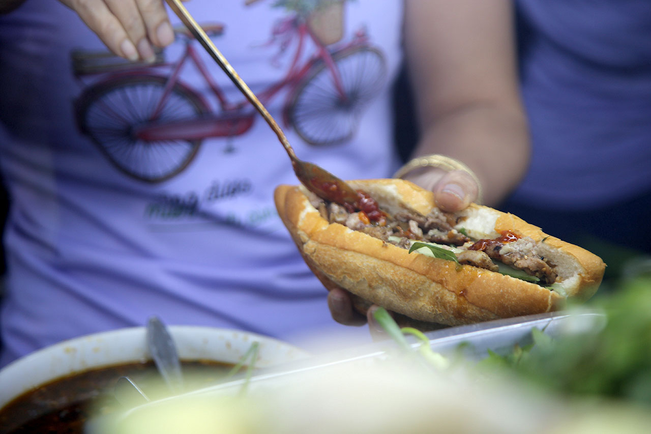 bánh mì (sandwich vietnamien)